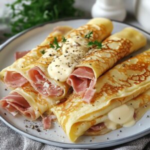 Crêpes au Jambon