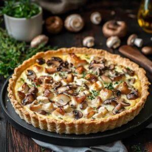 Tarte aux Champignons