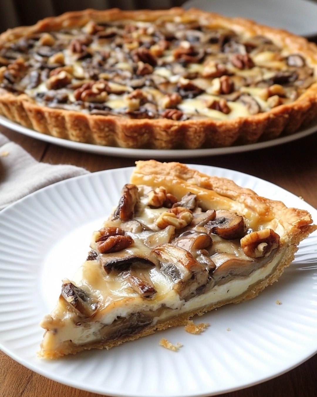 Tarte aux Champignons